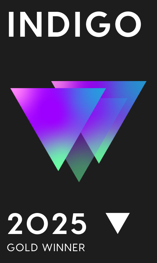 MagicBooking Indigo Design Awards 2025 Gold Winner